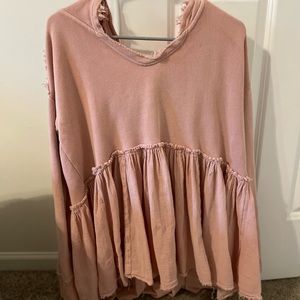 Free People Tunic Sweatshirt